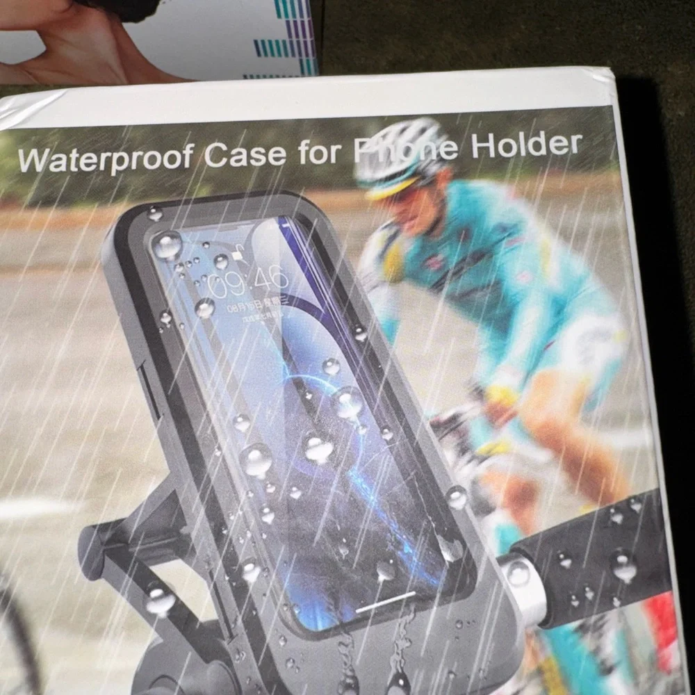 Adjustable Black Phone Mount for Bicycles